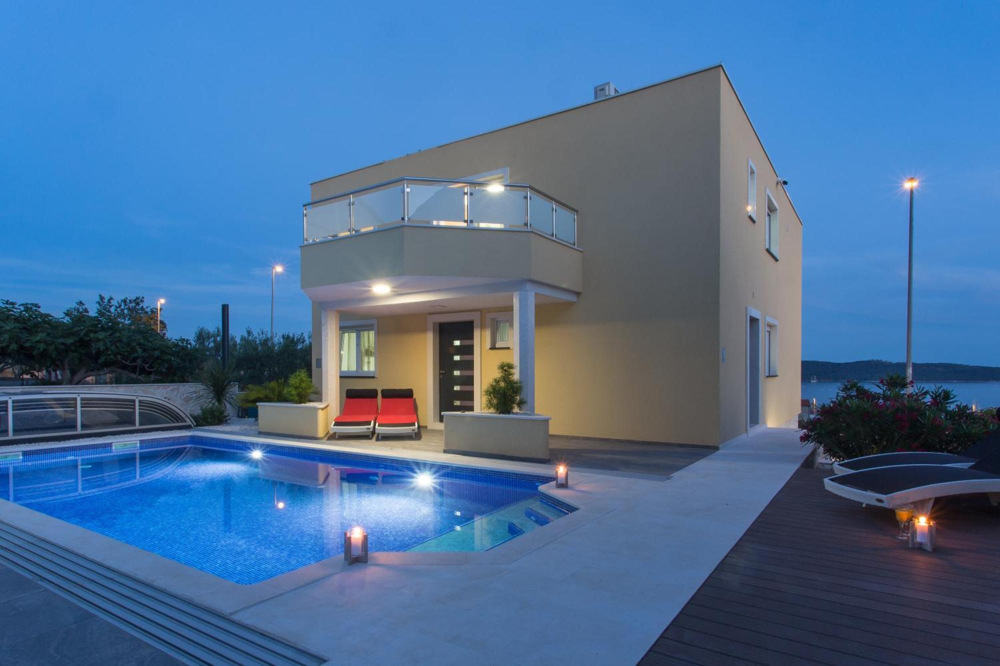 Villa-Split-Luxury-Heated Salt Water Pool-Up To 3 Family Kastela Luaran gambar