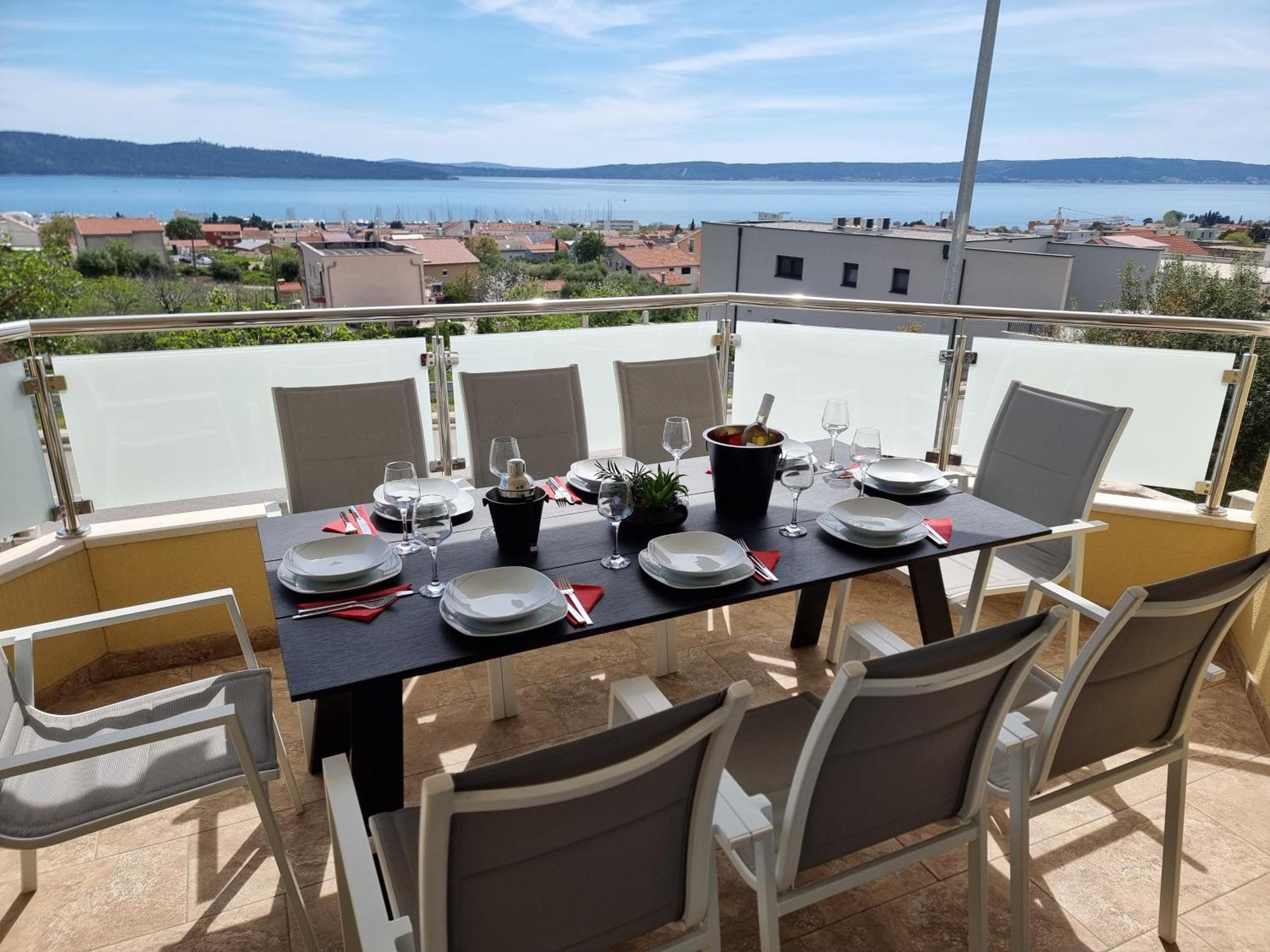 Villa-Split-Luxury-Heated Salt Water Pool-Up To 3 Family Kastela Luaran gambar